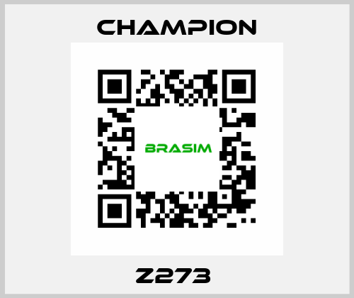 Z273  Champion