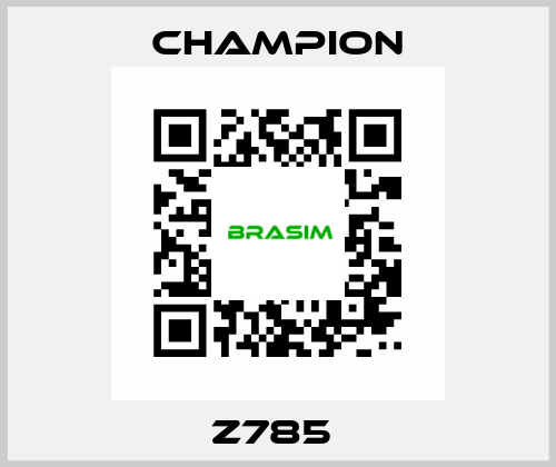 Z785  Champion