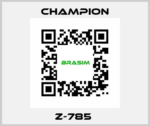 Z-785  Champion