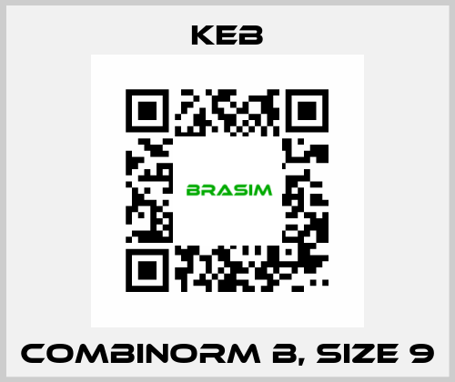 COMBINORM B, Size 9 KEB