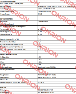 CBFL 65-160 L155 / PN: 25151-big