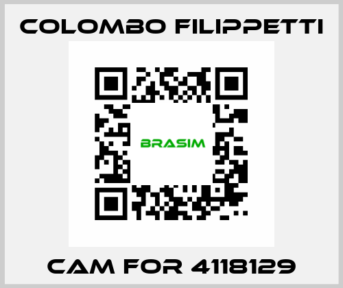 Cam for 4118129 Colombo Filippetti