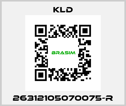 26312105070075-R KLD