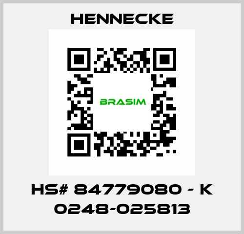 HS# 84779080 - K 0248-025813 Hennecke