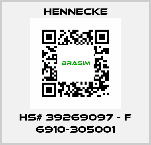 HS# 39269097 - F 6910-305001 Hennecke