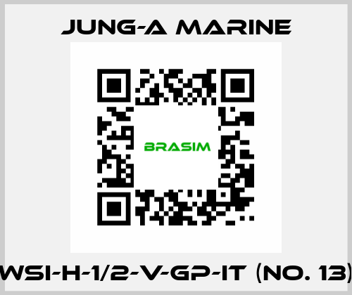 WSI-H-1/2-V-GP-IT (No. 13) JUNG-A MARINE