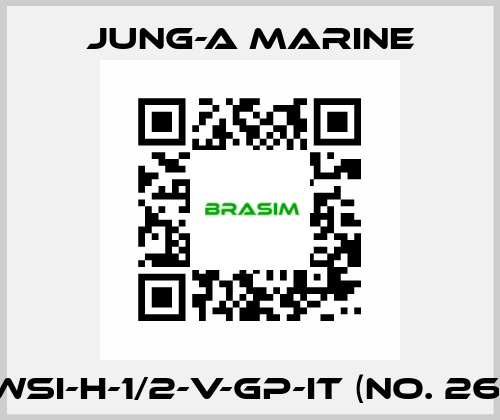 WSI-H-1/2-V-GP-IT (No. 26) JUNG-A MARINE