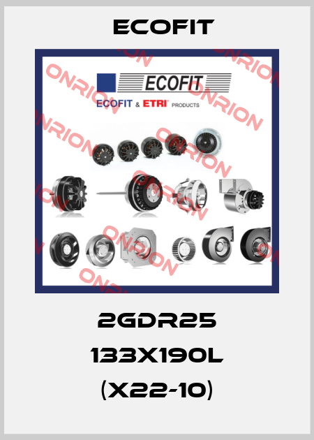 2GDR25 133x190L (X22-10) Ecofit