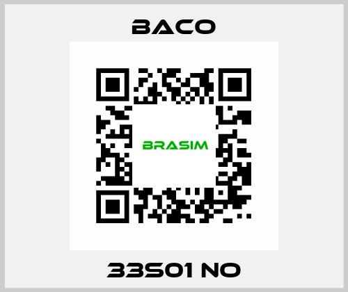 33S01 NO BACO