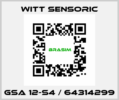 GSA 12-S4 / 64314299 Witt Sensoric