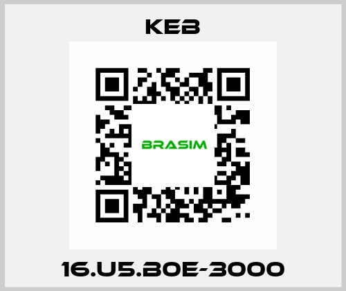 16.U5.B0E-3000 KEB