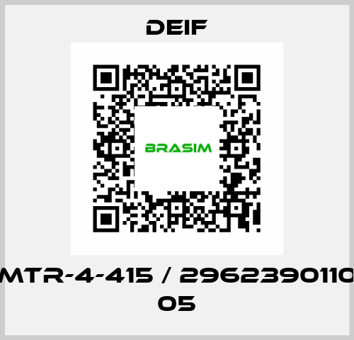 MTR-4-415 / 2962390110 05 Deif