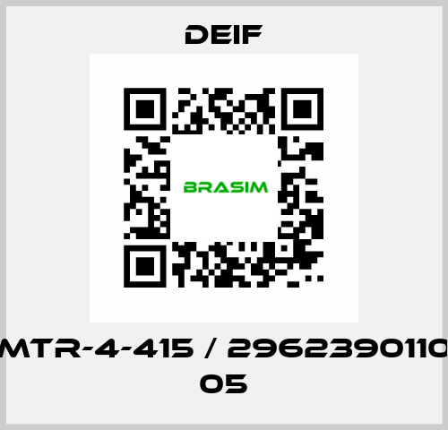 MTR-4-415 / 2962390110 05 Deif