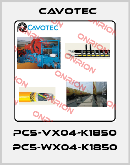 PC5-VX04-K1850 PC5-WX04-K1850 Cavotec
