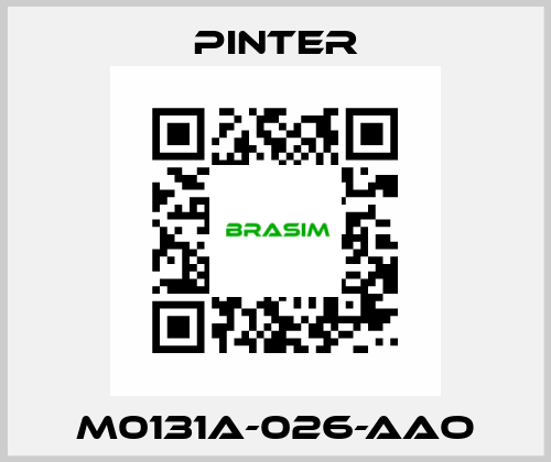 M0131A-026-AAO Pinter