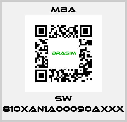 SW 810XAN1A00090AXXX MBA