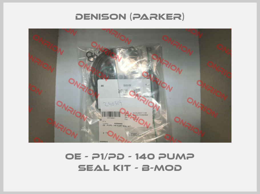 OE - P1/PD - 140 PUMP SEAL KIT - B-MOD-big