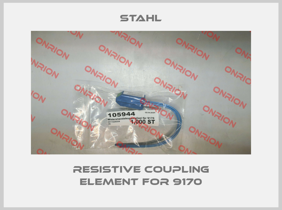 Resistive coupling element for 9170-big