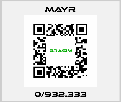 0/932.333 Mayr