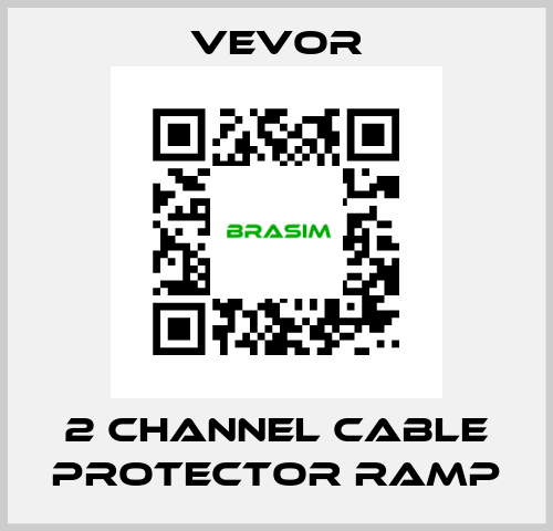 2 Channel Cable Protector Ramp VEVOR