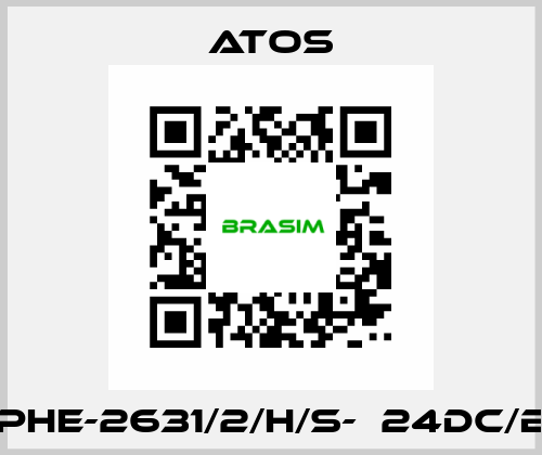 DPHE-2631/2/H/S-Х24DC/BT Atos