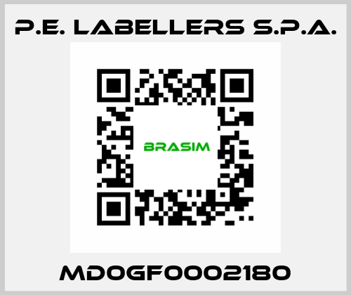 MD0GF0002180 P.E. Labellers S.p.a.