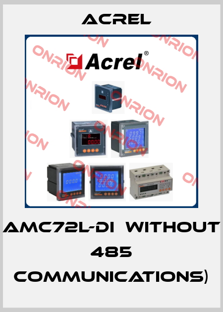 AMC72L-DI（without 485 communications) Acrel