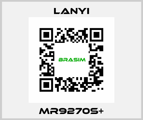 MR9270S+ Lanyi