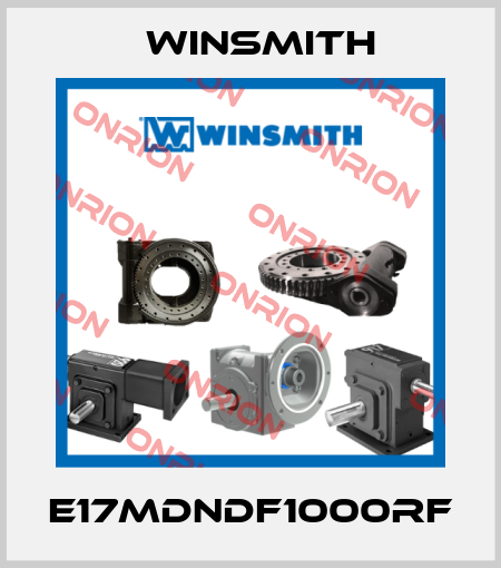 E17MDNDF1000RF Winsmith