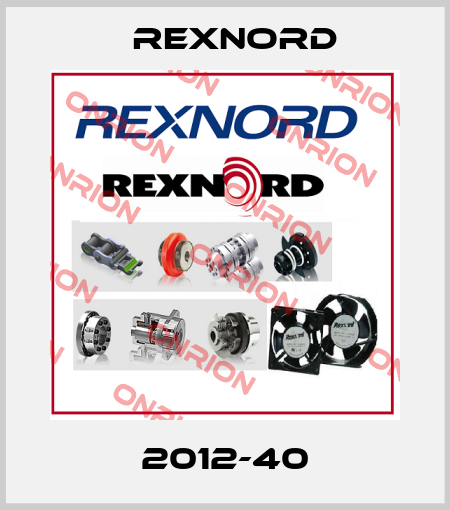 2012-40 Rexnord