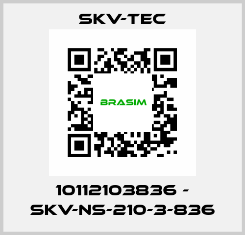 10112103836 - SKV-NS-210-3-836 SKV-tec