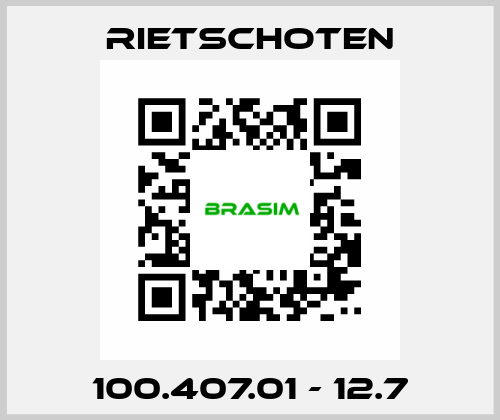 100.407.01 - 12.7 RIETSCHOTEN