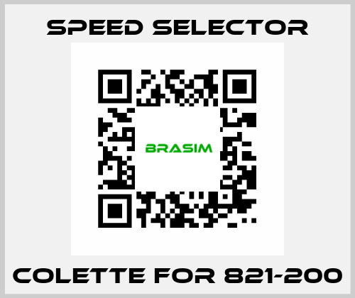 colette for 821-200 Speed Selector