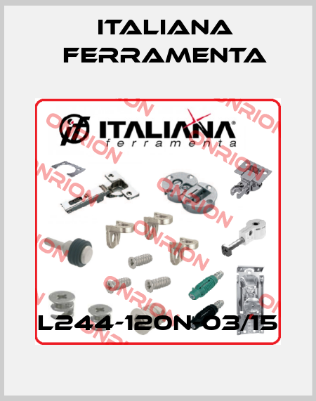 L244-120N-03/15 ITALIANA FERRAMENTA