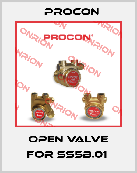 Open Valve for SS5B.01  Procon