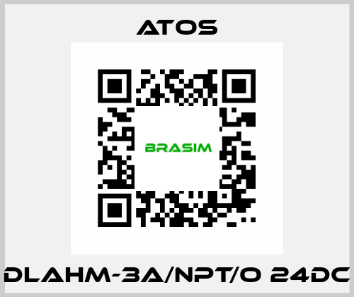 DLAHM-3A/NPT/O 24DC Atos