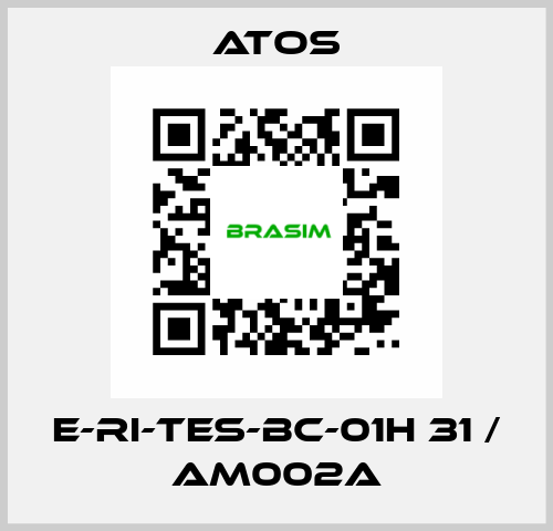 E-RI-TES-BC-01H 31 / AM002A Atos