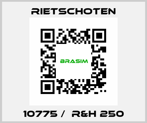 10775 /  R&H 250 RIETSCHOTEN