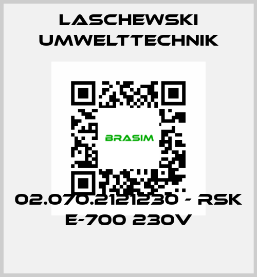 02.070.2121230 - RSK E-700 230V LASCHEWSKI UMWELTTECHNIK