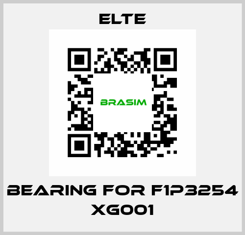 bearing for F1P3254 XG001 Elte