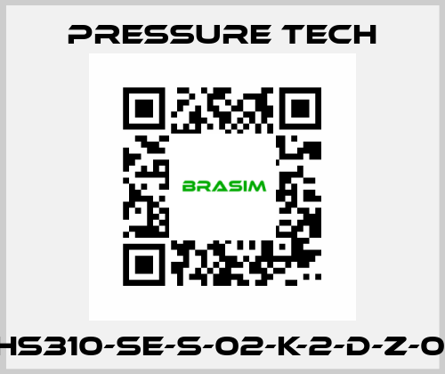 XHS310-SE-S-02-K-2-D-Z-015 Pressure Tech