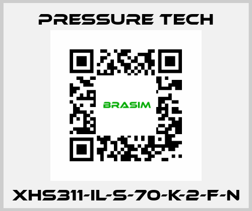 XHS311-IL-S-70-K-2-F-N Pressure Tech