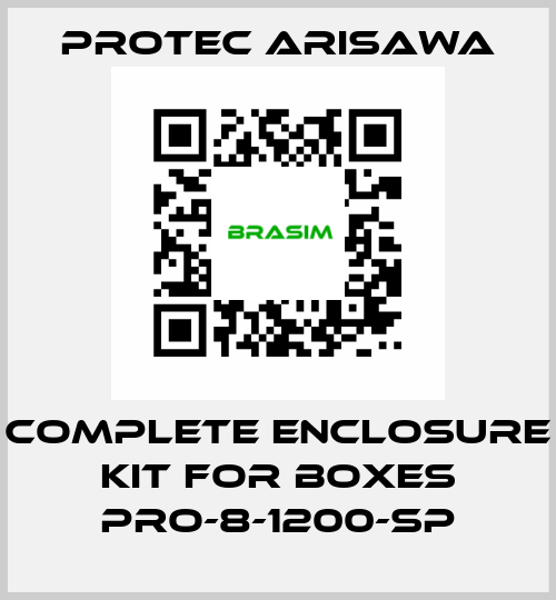 Complete enclosure kit for boxes PRO-8-1200-SP Protec Arisawa