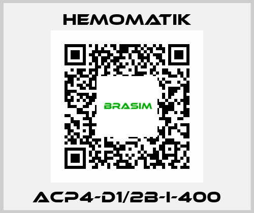 ACP4-D1/2B-I-400 Hemomatik