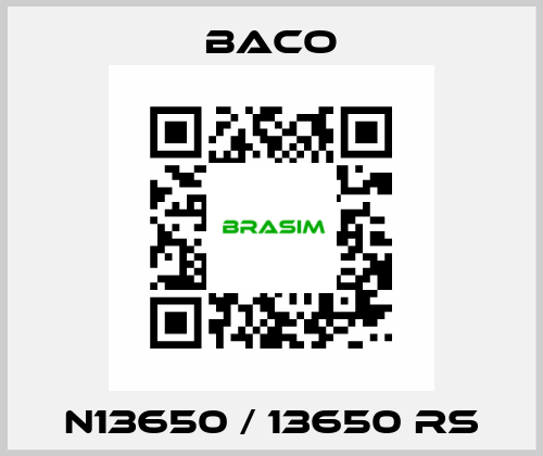 N13650 / 13650 RS BACO