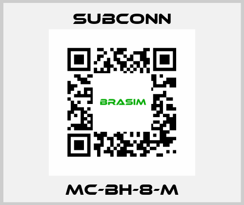 MC-BH-8-M SubConn