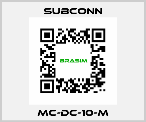 MC-DC-10-M SubConn