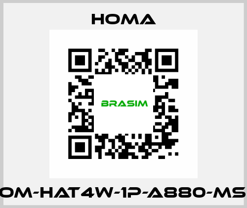 HOM-HAT4w-1p-A880-Msli HOMA