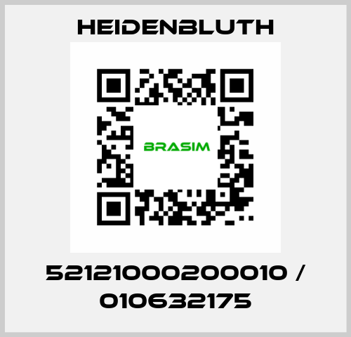 52121000200010 / 010632175 Heidenbluth