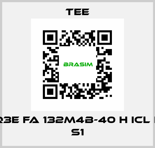 Q3E FA 132M4B-40 H Icl F S1 TEE